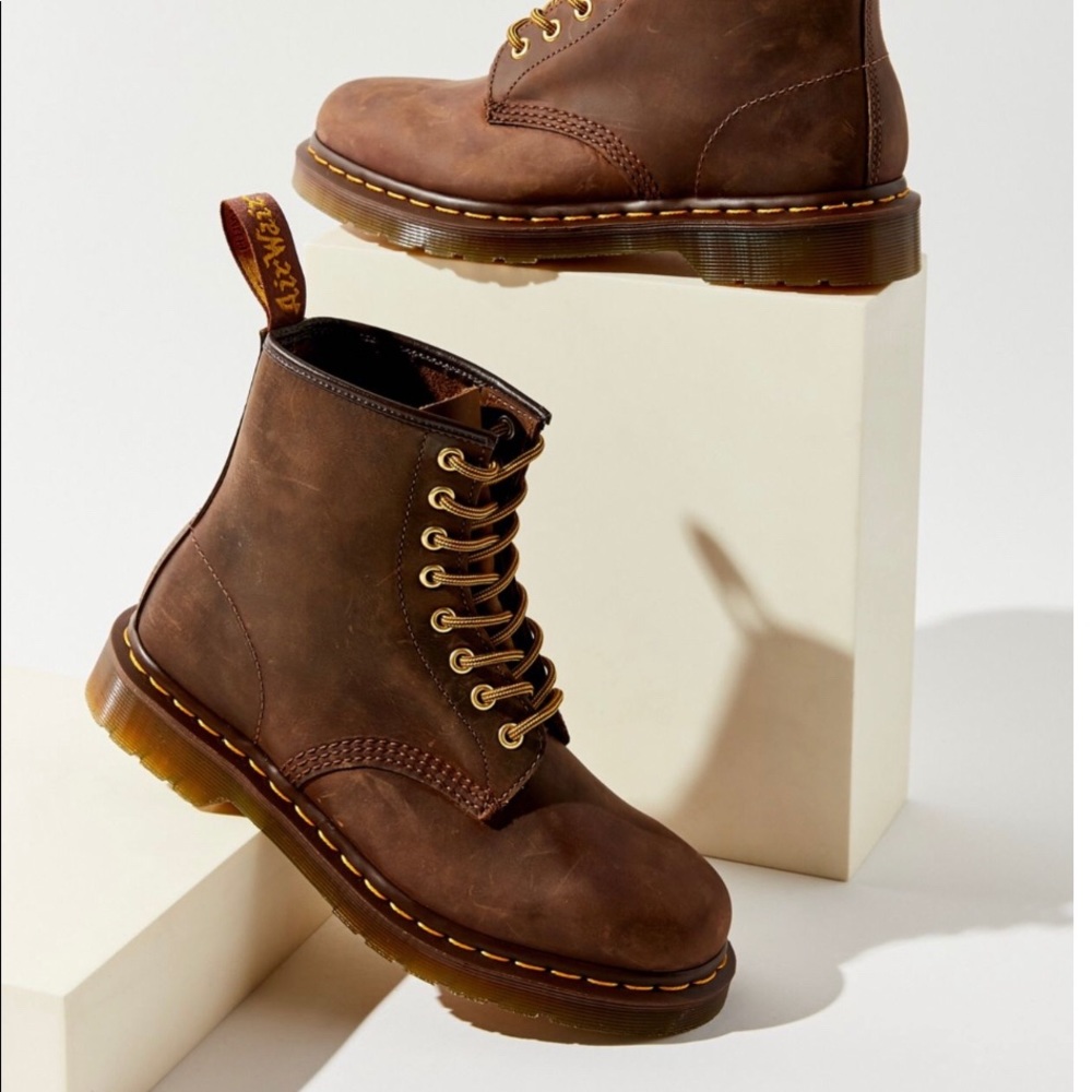 Dr. Martens Brown Combat Boots